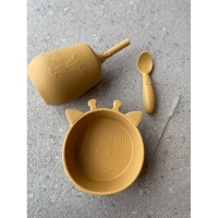 Little Pea_Nuuroo Blue σετ σιλικόνης 3 τmx_Blue_silicone_dinner_set_3-pack-Dinner_set-NU450-Dusty_yellow-1_1024x